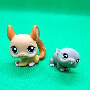 LPS chinchilla & hamster duo